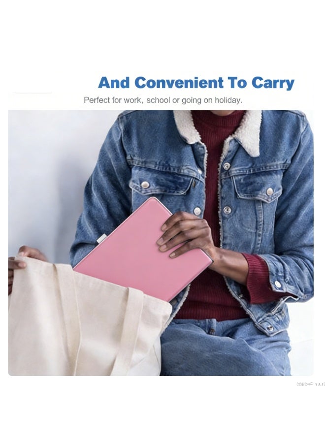 هواوي Matepad سراج الدين 11 بوصة الهاتف المحمول القضية ، متعدد زاوية قوس + 360 دوار قوس + صدمة واقية من الجلد حالة رقيقة جدا ، الوردي - Image 5